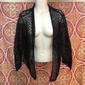 Eileen Fisher Lace Cardigan Sweater